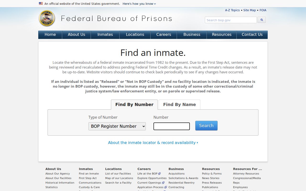 Wirt County federal inmate record search
